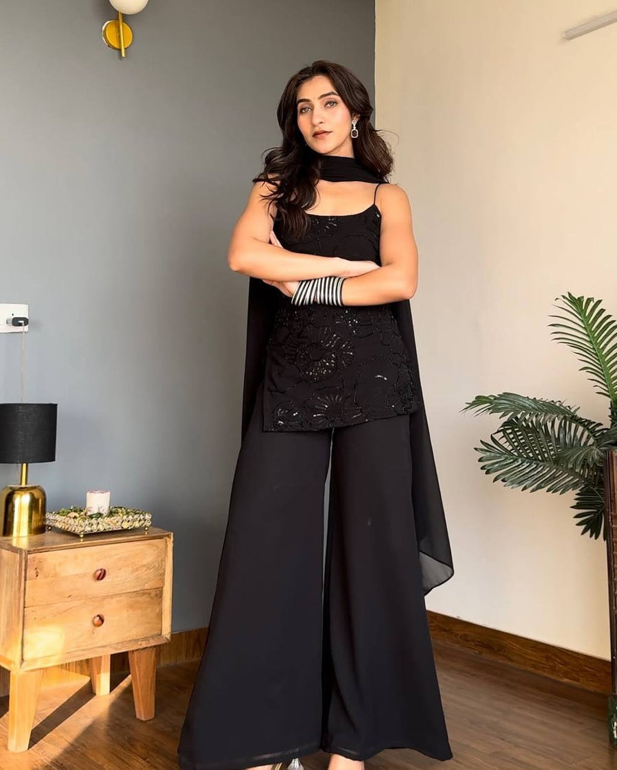 90s sharara dress 90s Sharara Set For Women