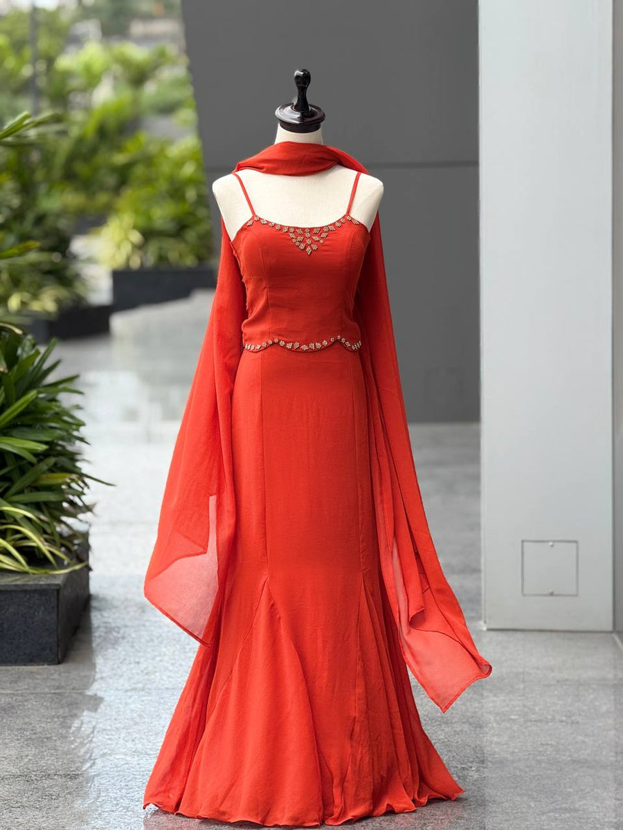 fish cut indian dress Papa Don't Preach By Shubhika - Portia