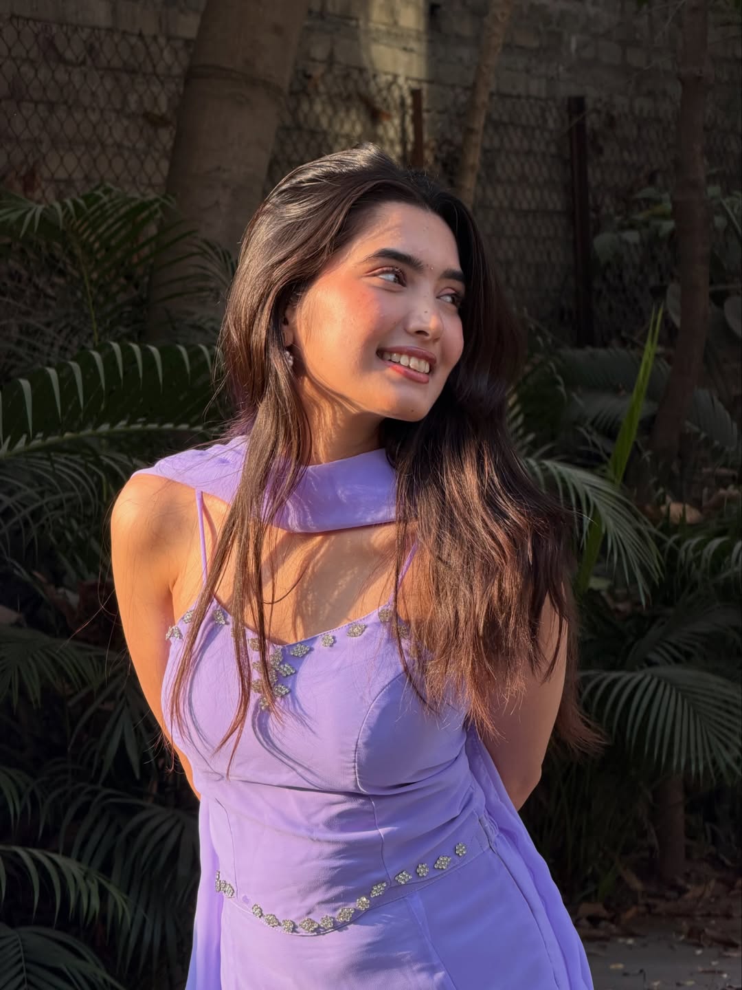 Party Wear Lavender Color Marmaid Georgette Fish Cut Lehenga