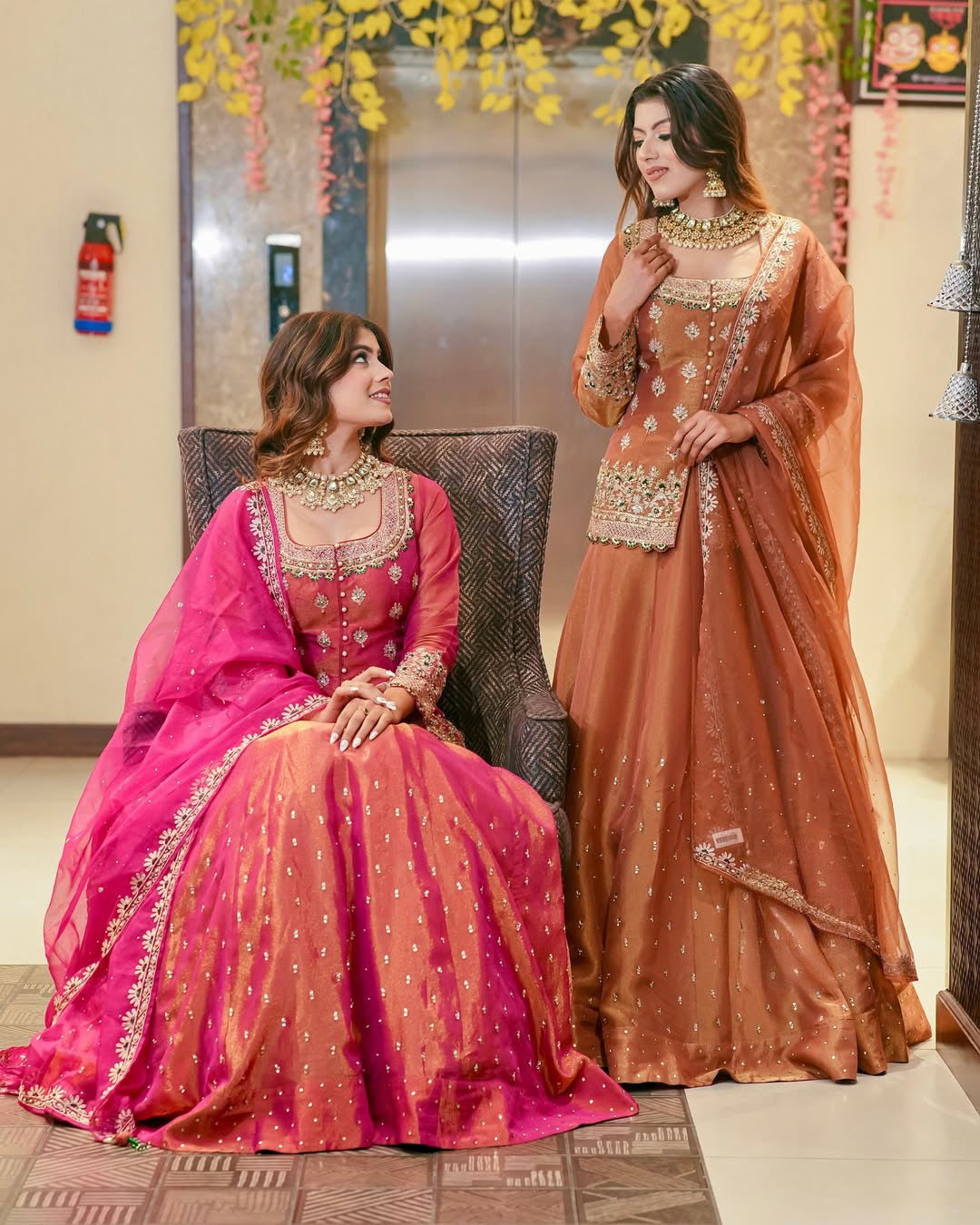 Wedding Ready To Wear Pink Lehenga Choli | Corset Wedding Lehenga For Women