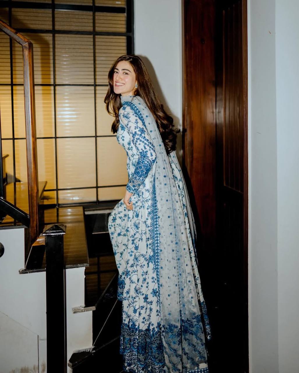 Sangeet Special Floral Anarkali Suit For Women | Anarkali Gown For Women