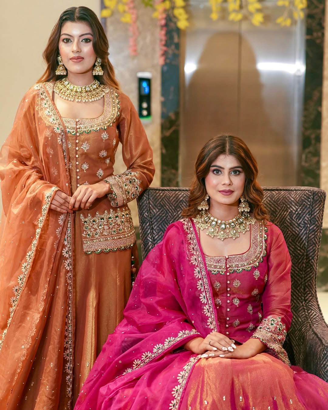 Wedding Ready To Wear Pink Lehenga Choli | Corset Wedding Lehenga For Women