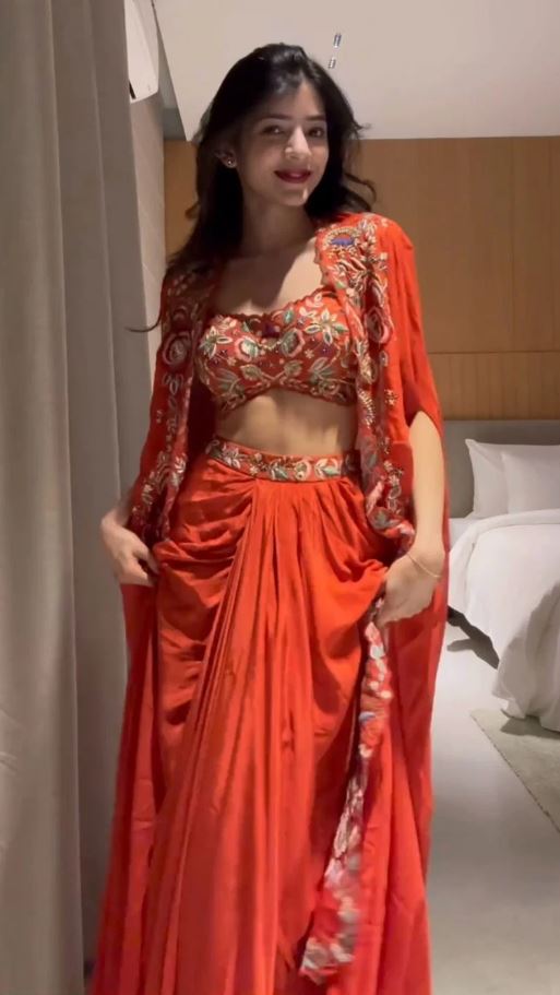 Modern Party Wear Thread Embroidered Jacket Style Indo Western Set | Indo Western Dress For Women
