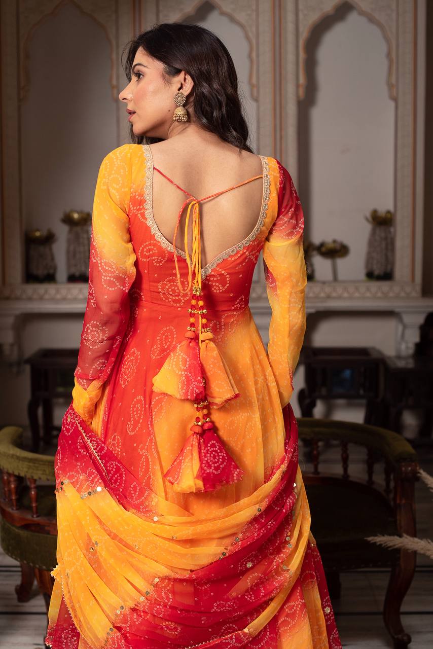 Premium Anarkali Suit Set with Dupatta & Pant – Festive & Wedding Collection