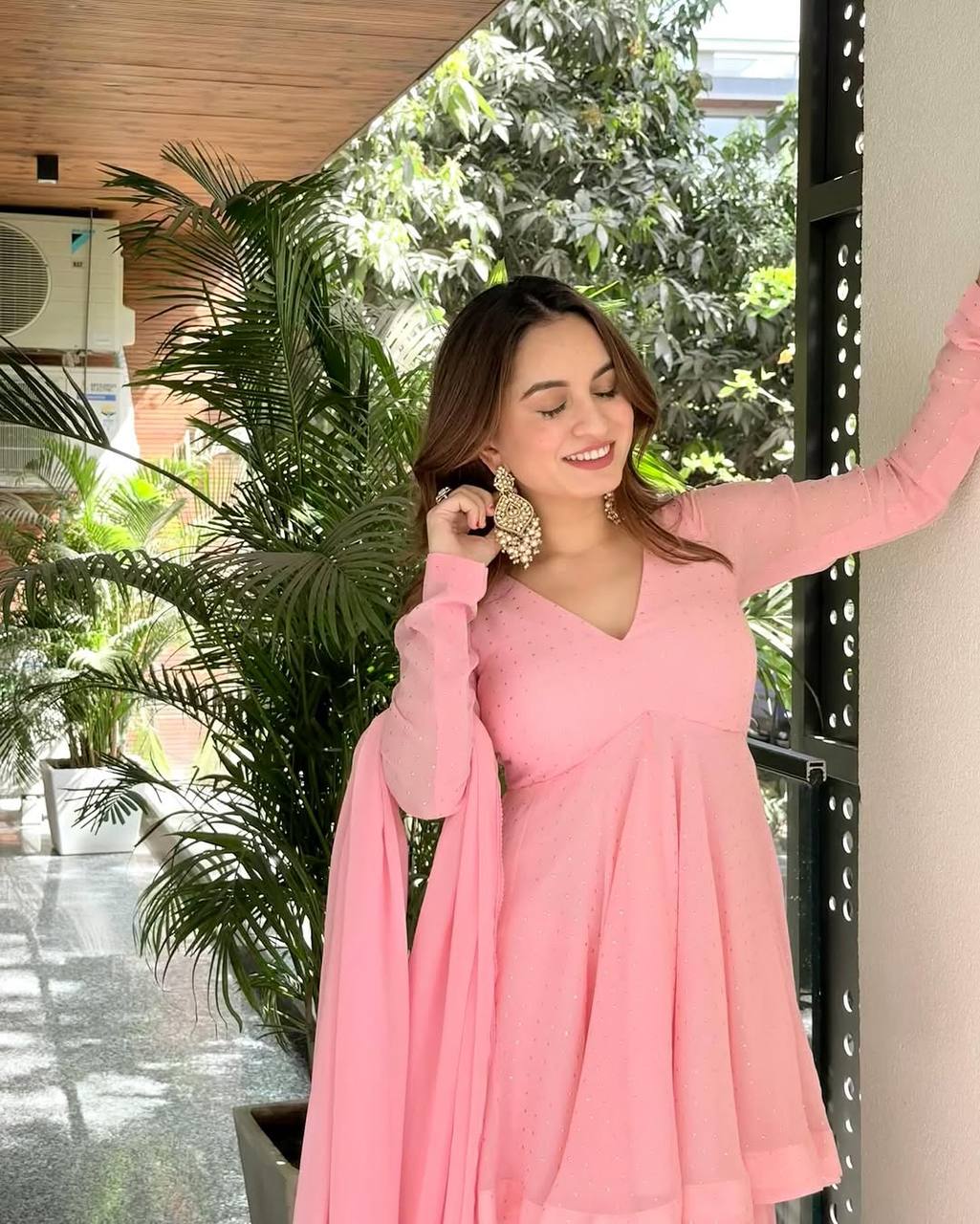 Baby Pink Sharara Suit for Women | Designer Wedding & Party Wear Set