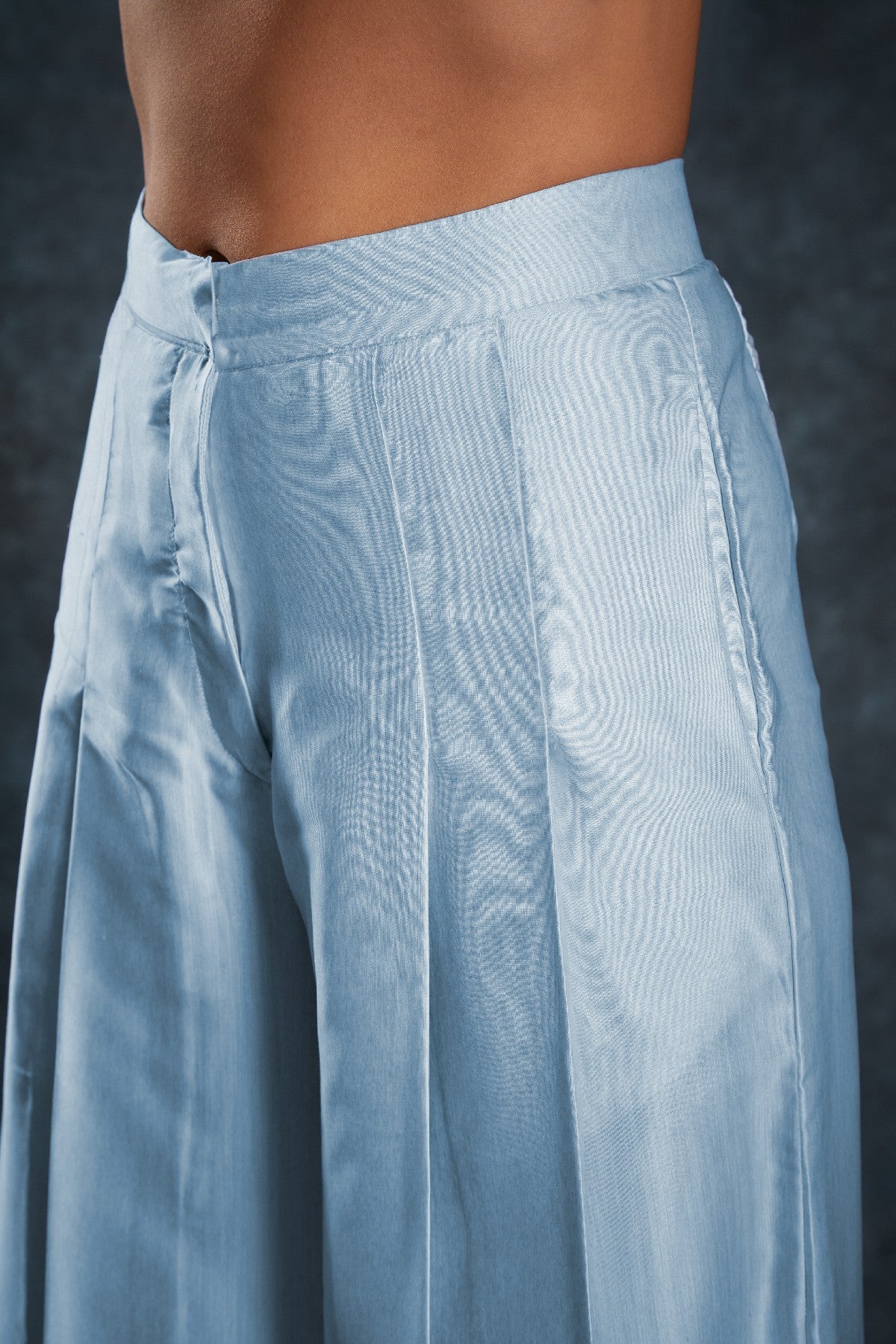 Sky Blue Satin Co-Ord Set – Luxe Comfort Meets Everyday Chic