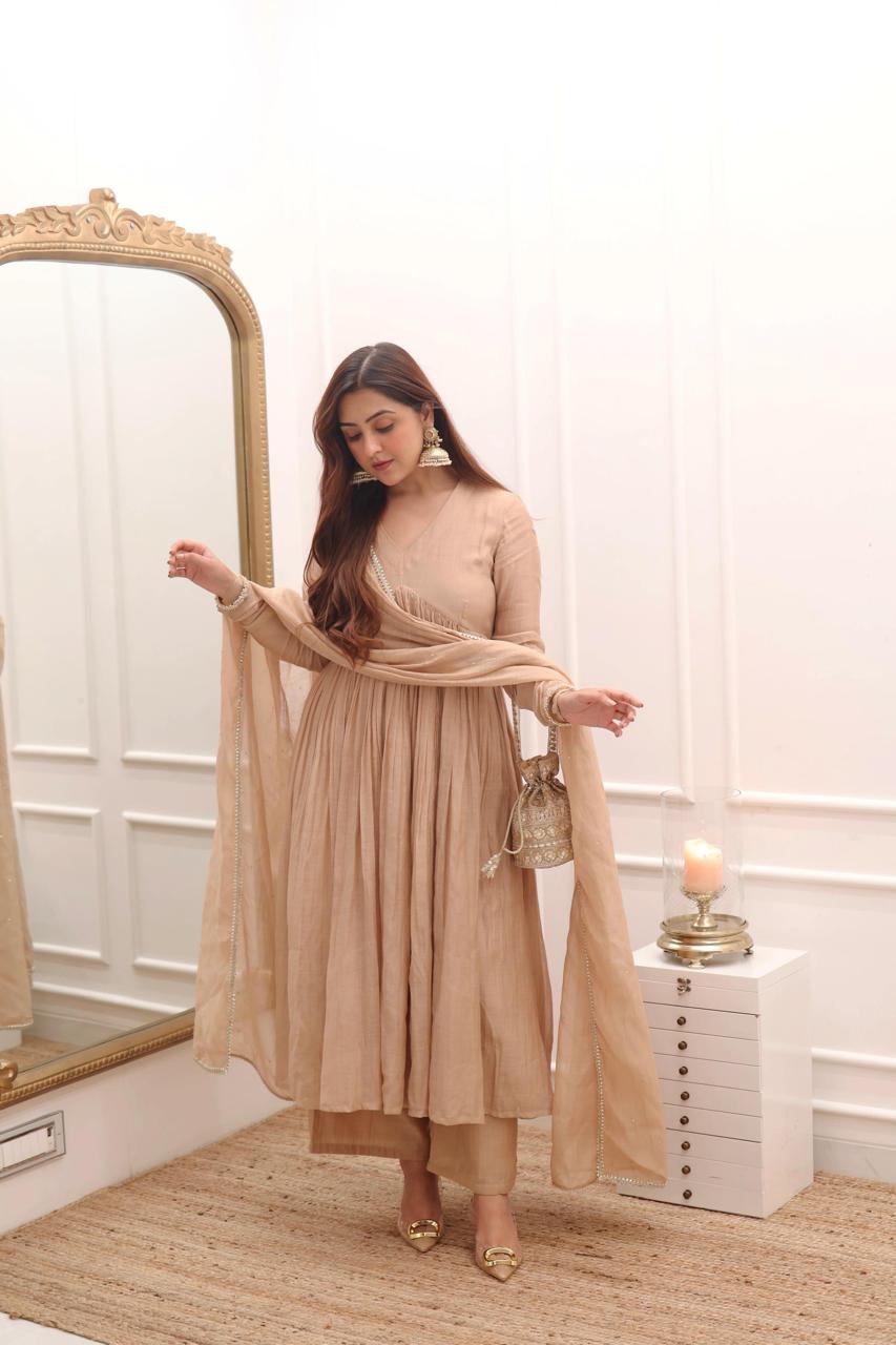 Festive Simple Hasina Anarkali Set