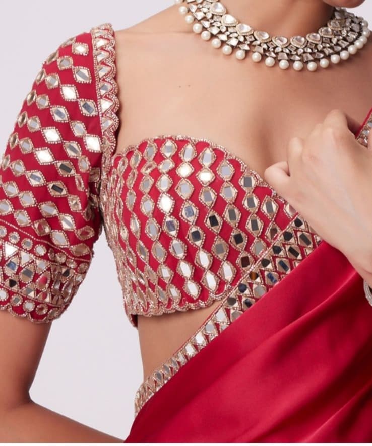 Wedding Wear Shilpa Shetty Real Mirror Beauty Saree