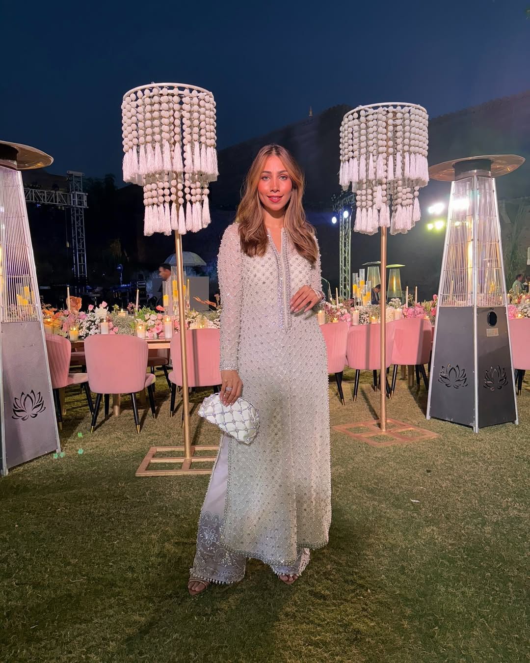 Cocktail Party Wear Swan’s Grace Salwar Suit