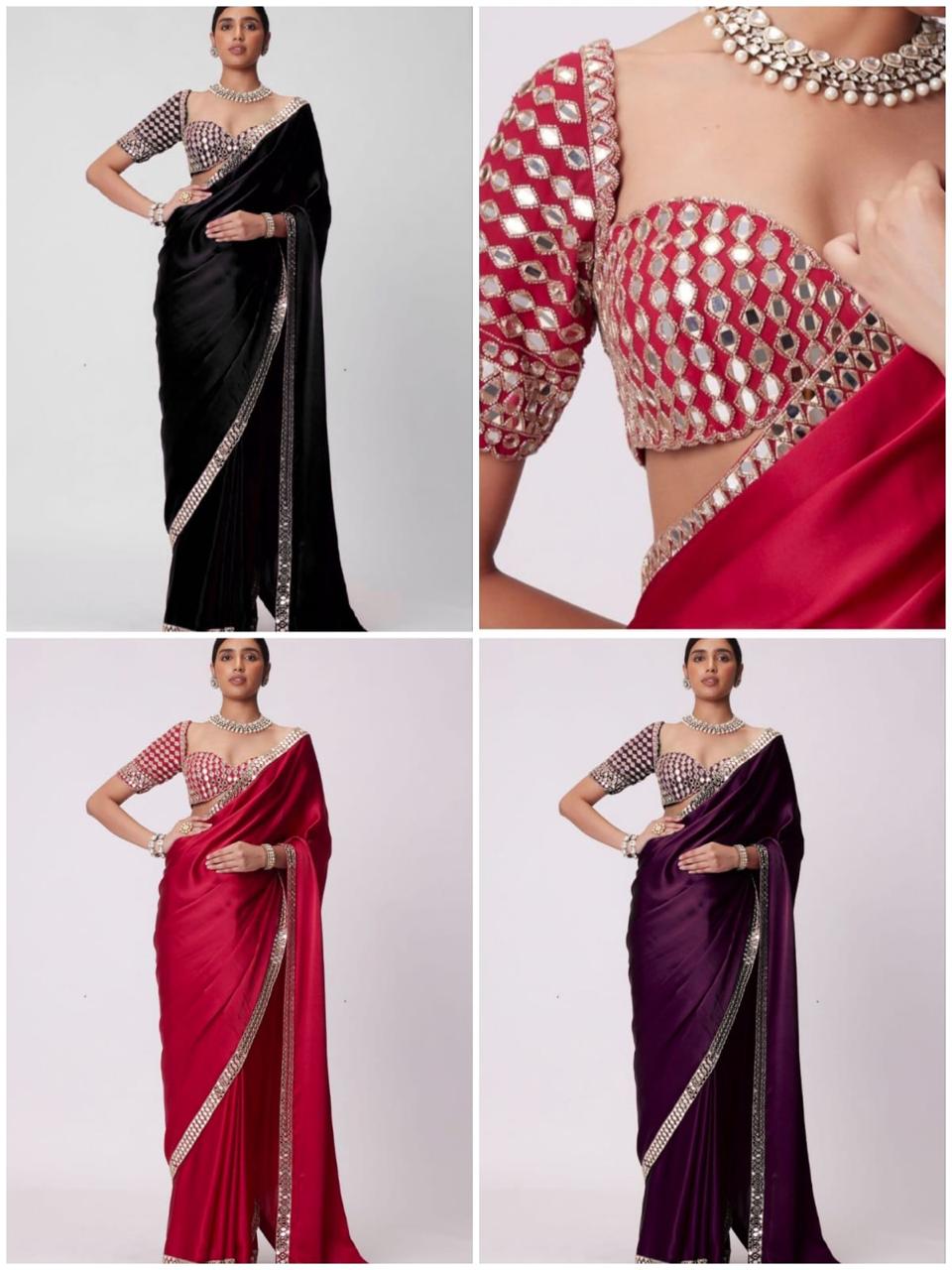 Wedding Wear Shilpa Shetty Real Mirror Beauty Saree