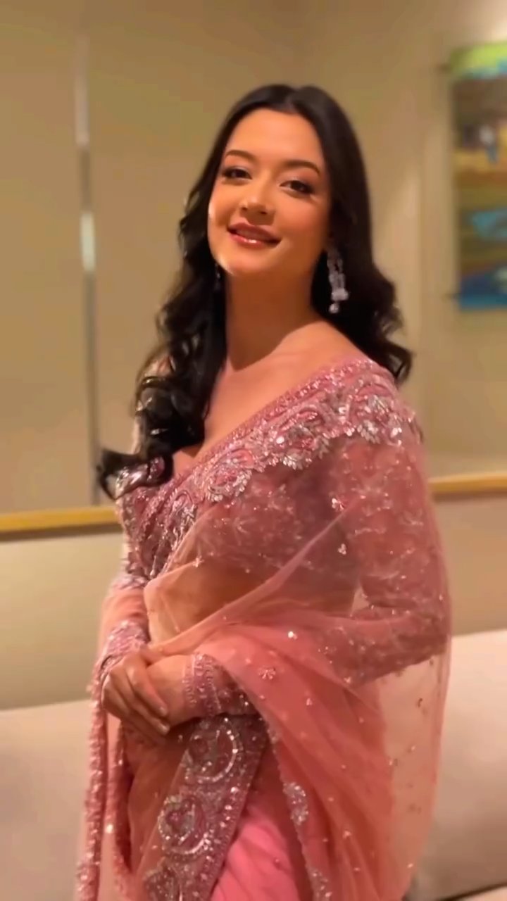 Designer Butterfly Net Saree with Embroidery & Sequin Work – Lightweight Party Wear